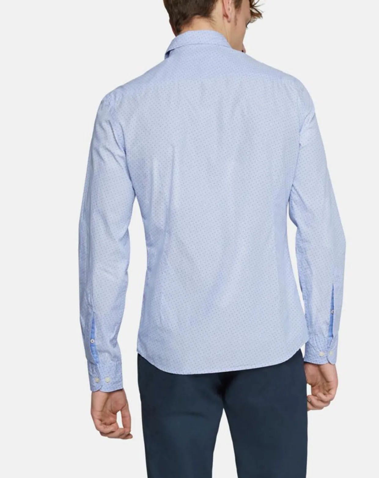 Homme Hackett London Chemises^Chemise Slim Fit imprimée bleue