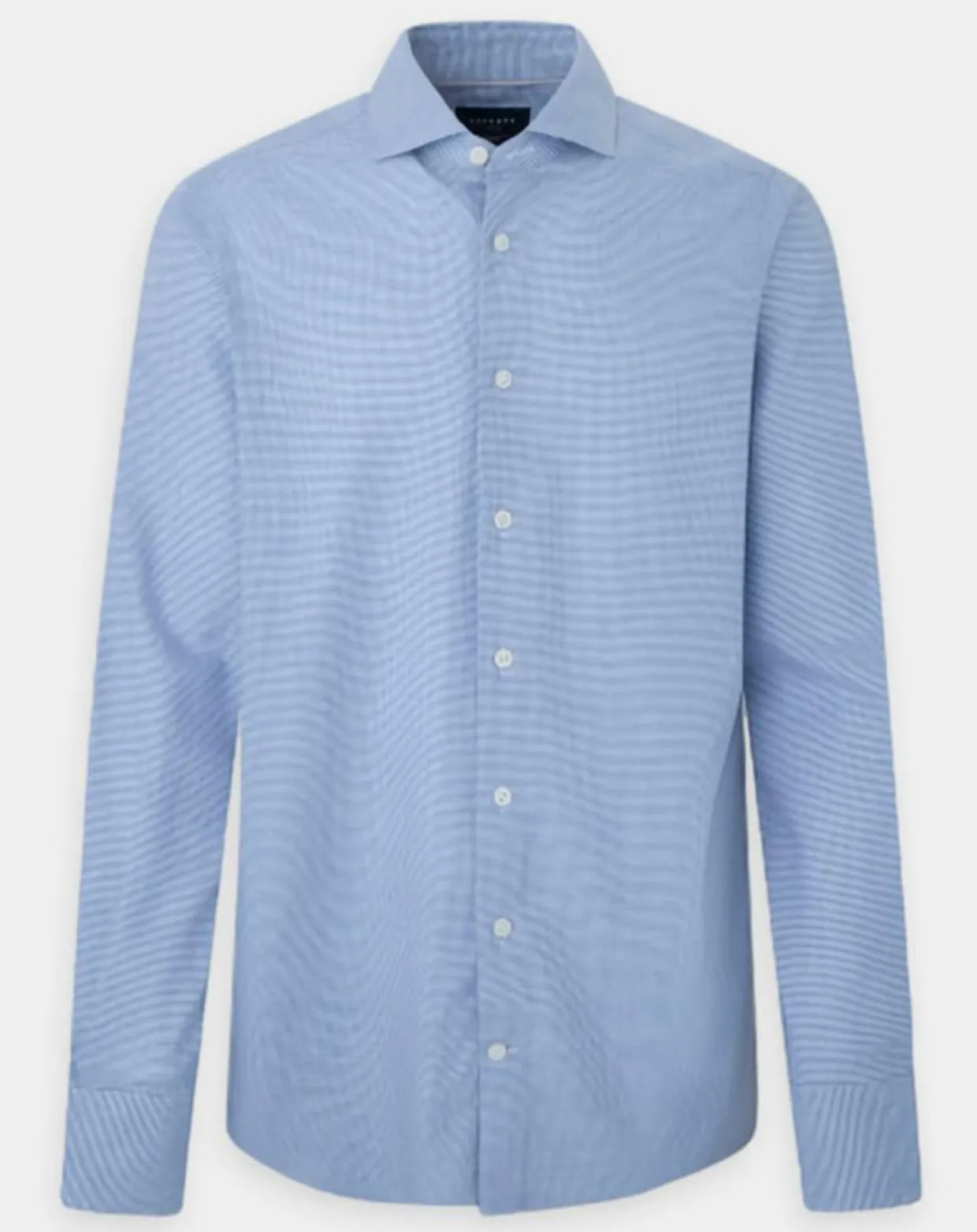 Chemise Slim Fit imprimée Pied-de-Poule bleu/blanc-Hackett London New