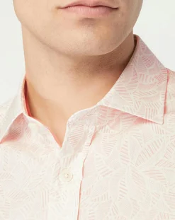 Homme Hackett London Chemises^Chemise Slim Fit imprimée rose clair