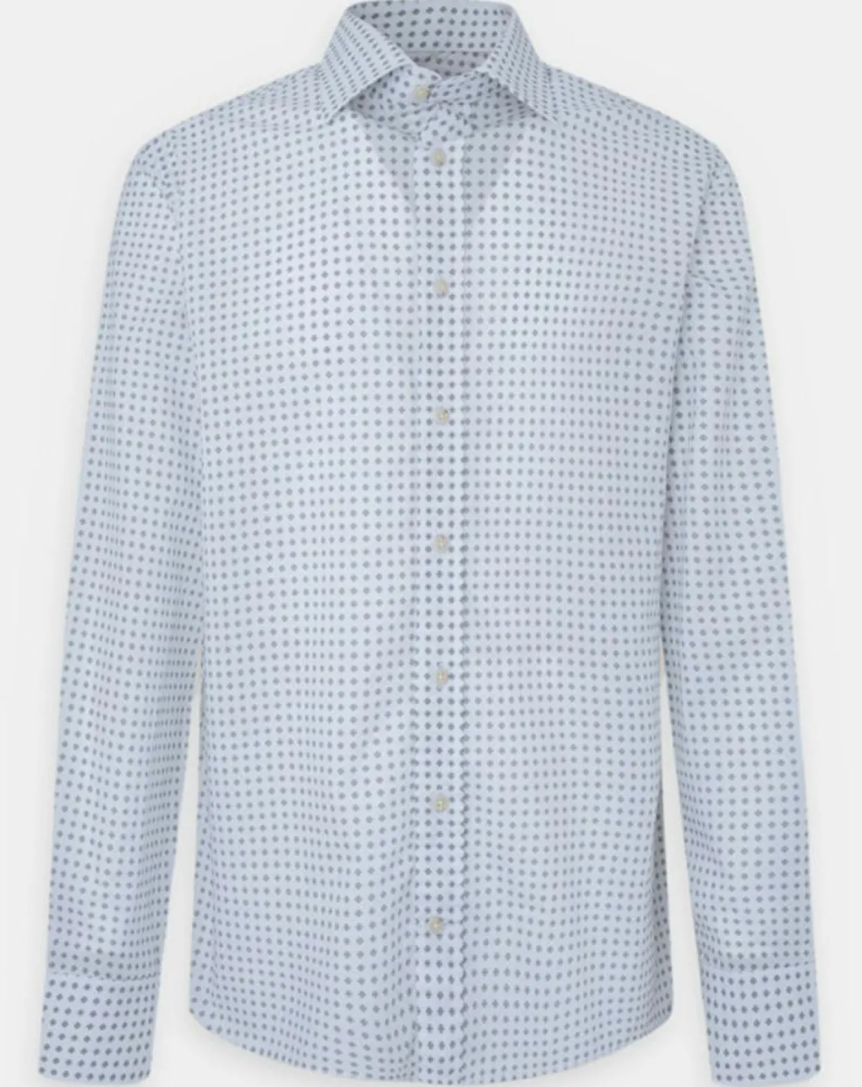 Homme Hackett London Chemises^Chemise Slim Fit imprimée foulard blanche