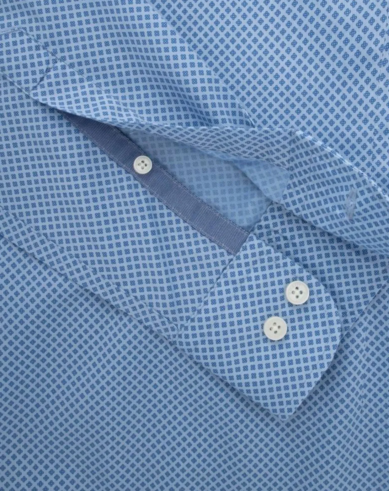 Homme Hackett London Chemises^Chemise Slim Fit imprimée bleue