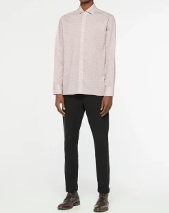Homme Hackett London Chemises^Chemise Slim Fit imprimée blanc/multicolore