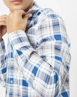 Homme Hackett London Chemises^Chemise Slim Fit Madras à carreaux multicolore