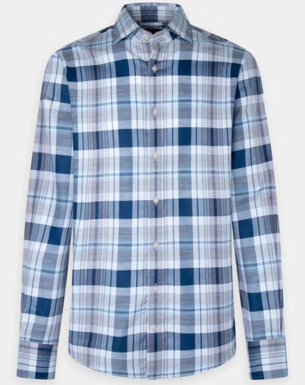 Homme Hackett London Chemises^Chemise Slim Fit Madras à carreaux multicolore