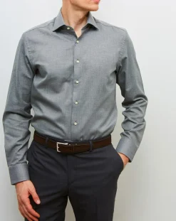 Homme Hackett London Chemises^Chemise Slim Fit Mayfair vert de gris