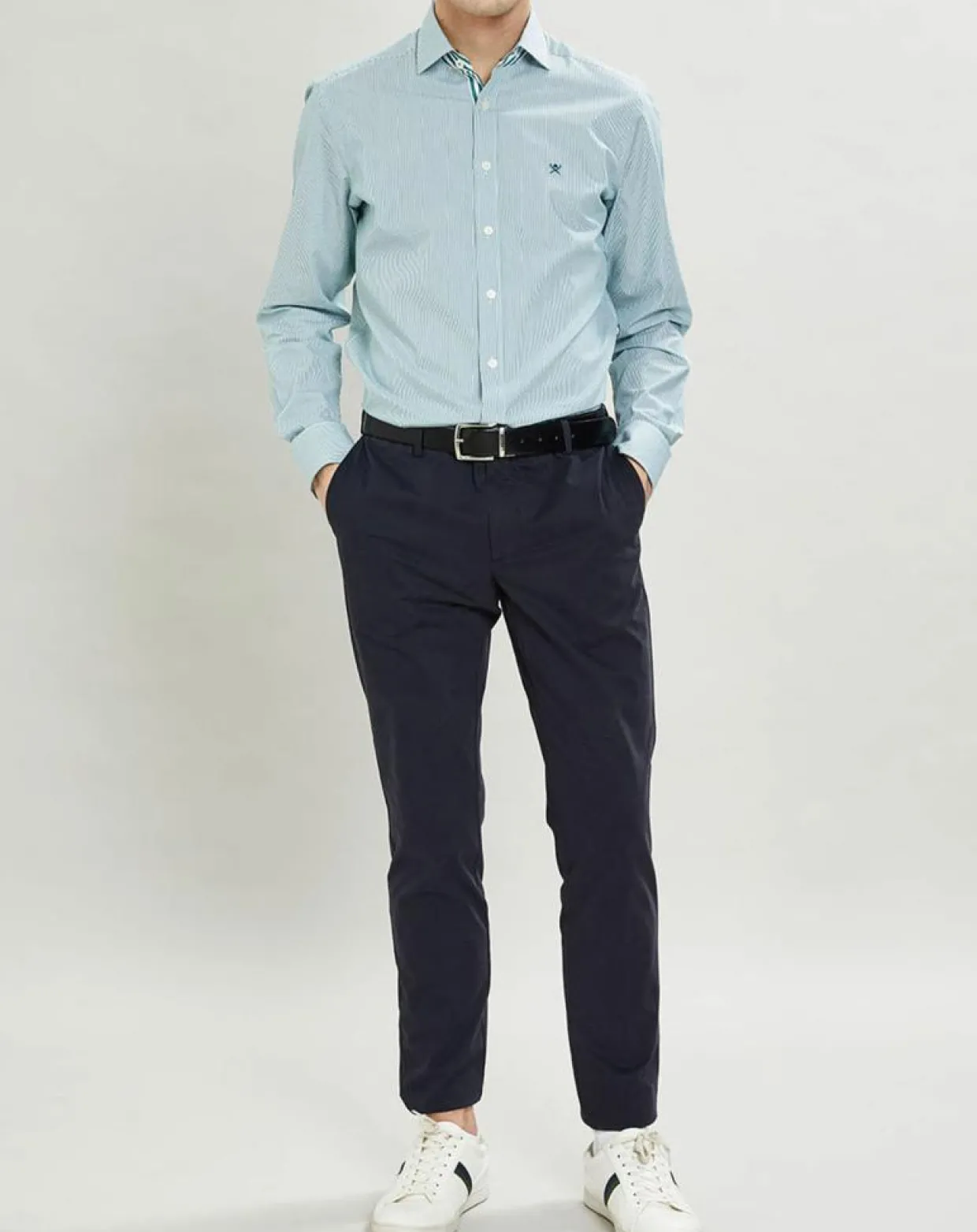 Homme Hackett London Chemises^Chemise Slim Fit Milleraies vertes