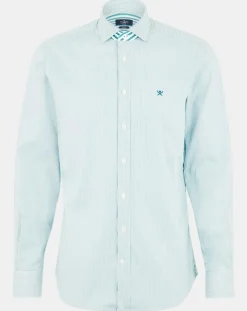 Homme Hackett London Chemises^Chemise Slim Fit Milleraies vertes
