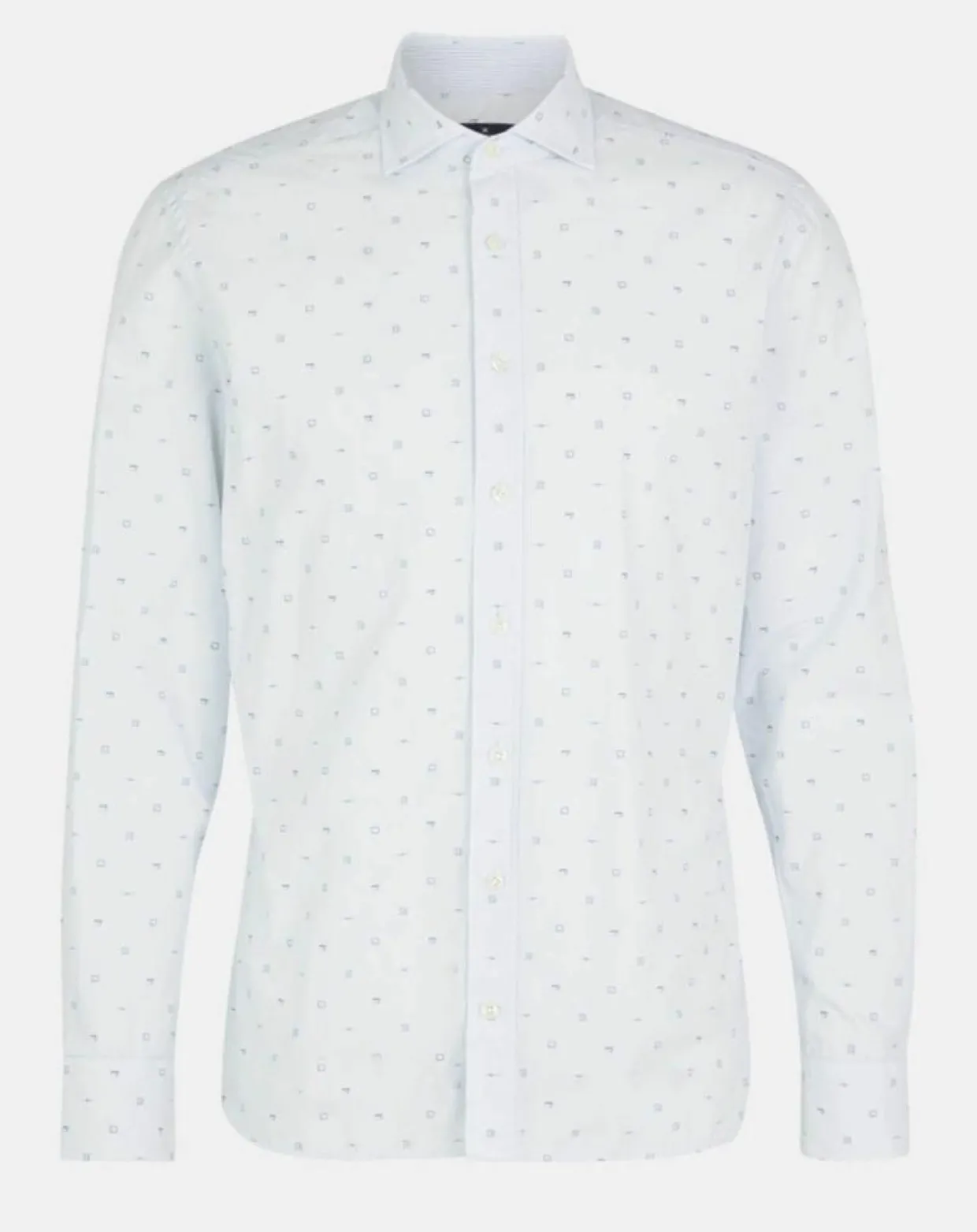 Homme Hackett London Chemises^Chemise Slim Fit Mix Travel imprimée bleu clair