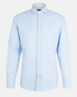 Homme Hackett London Chemises^Chemise Slim Fit Oposit Arabesk bleu clair