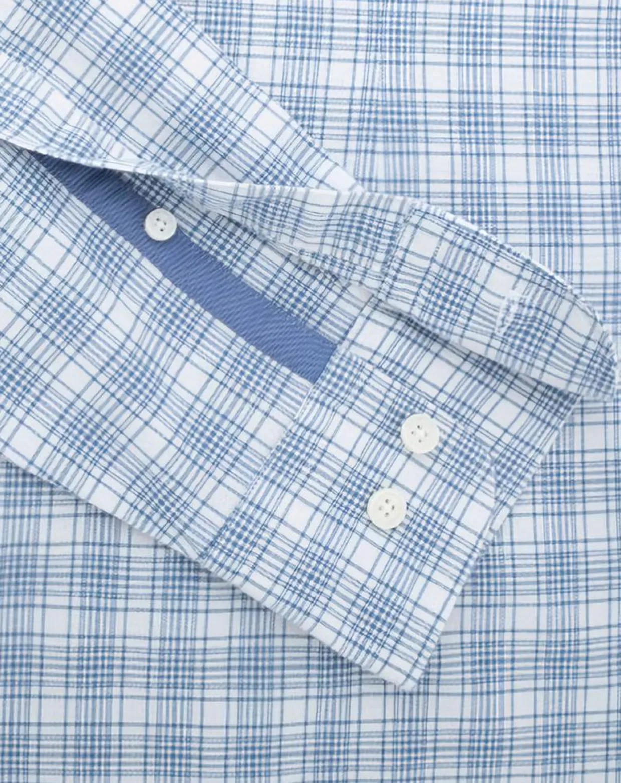 Homme Hackett London Chemises^Chemise Slim Fit Oxford à carreaux bleu/blanc