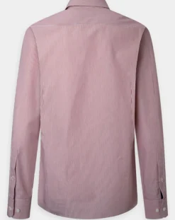 Homme Hackett London Chemises^Chemise Slim Fit Pop Milleraies rouge/blanc