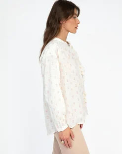 Chemise Sylvany crème-An'ge Outlet