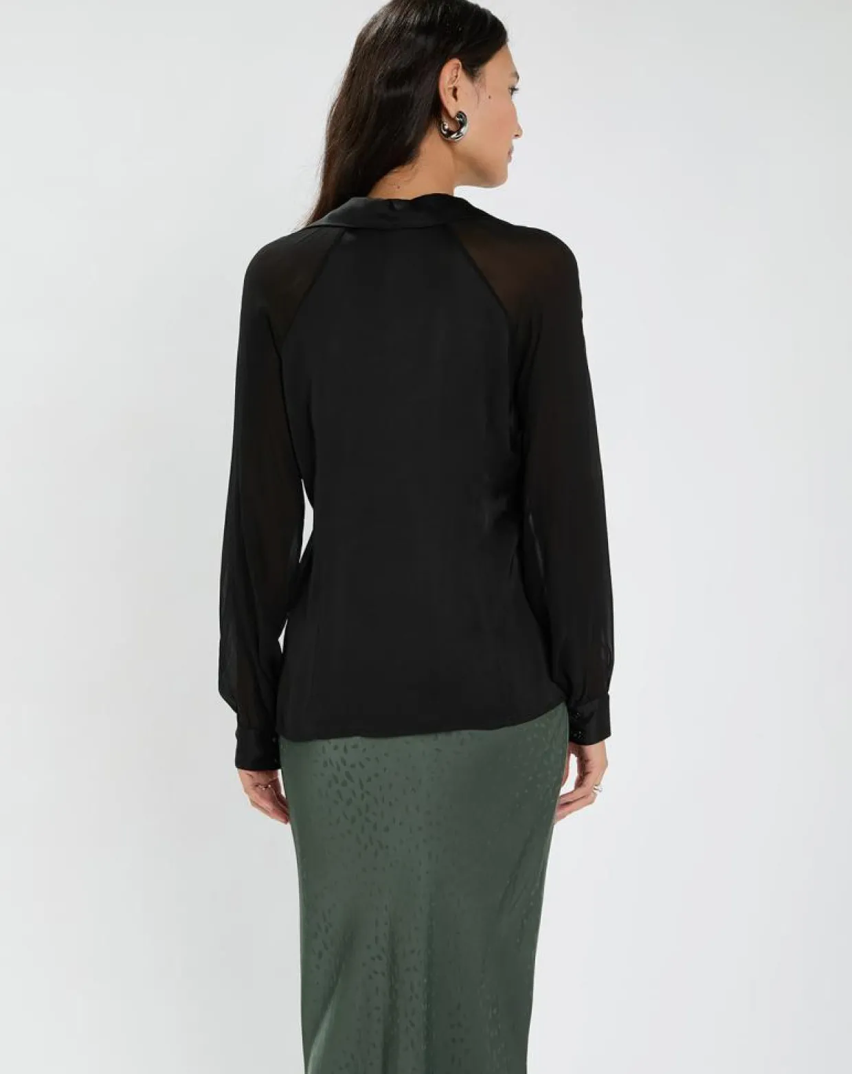 Chemise Vega noire-Lauren Vidal