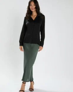 Chemise Vega noire-Lauren Vidal