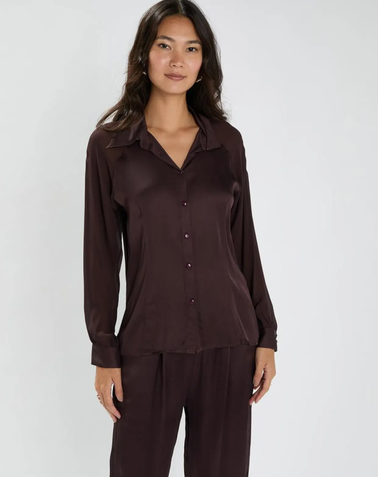 Femme Lauren Vidal Chemises^Chemise Vega raisin