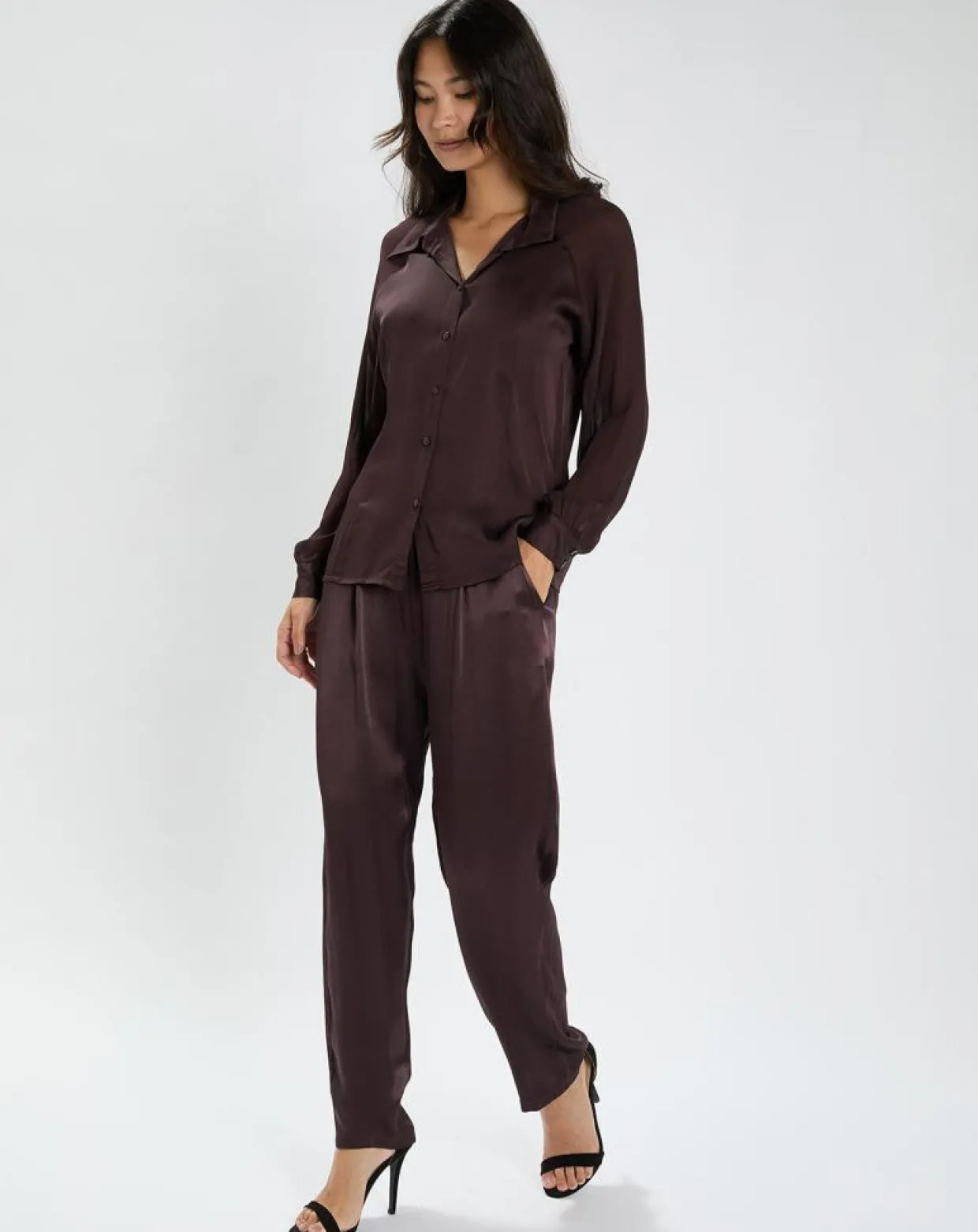 Femme Lauren Vidal Chemises^Chemise Vega raisin