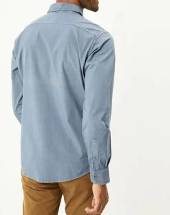 Chemise WaterLess Alpha Spread Colla bleue-Dockers Hot