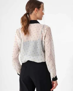 Chemise Ysee plumetis-Indies New