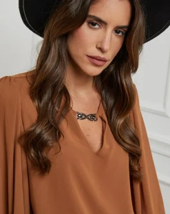 Femme Alice & Charlotte Chemises^Chemisier Charlotte camel