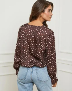 Femme L'Armoire de Suzette Chemises^Chemisier Emma choco