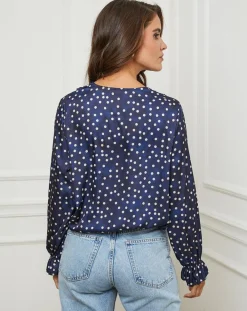 Femme L'Armoire de Suzette Chemises^Chemisier Emma marine