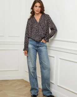 Femme L'Armoire de Suzette Chemises^Chemisier Emma noir
