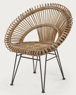 Chiang Mai - Fauteuil rond en rotin tressé-Uniqka Sale