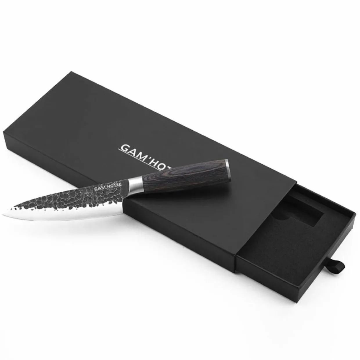 Coffret couteau chef Rétro noir - D.29.5 cm-Gam'Hotel Discount