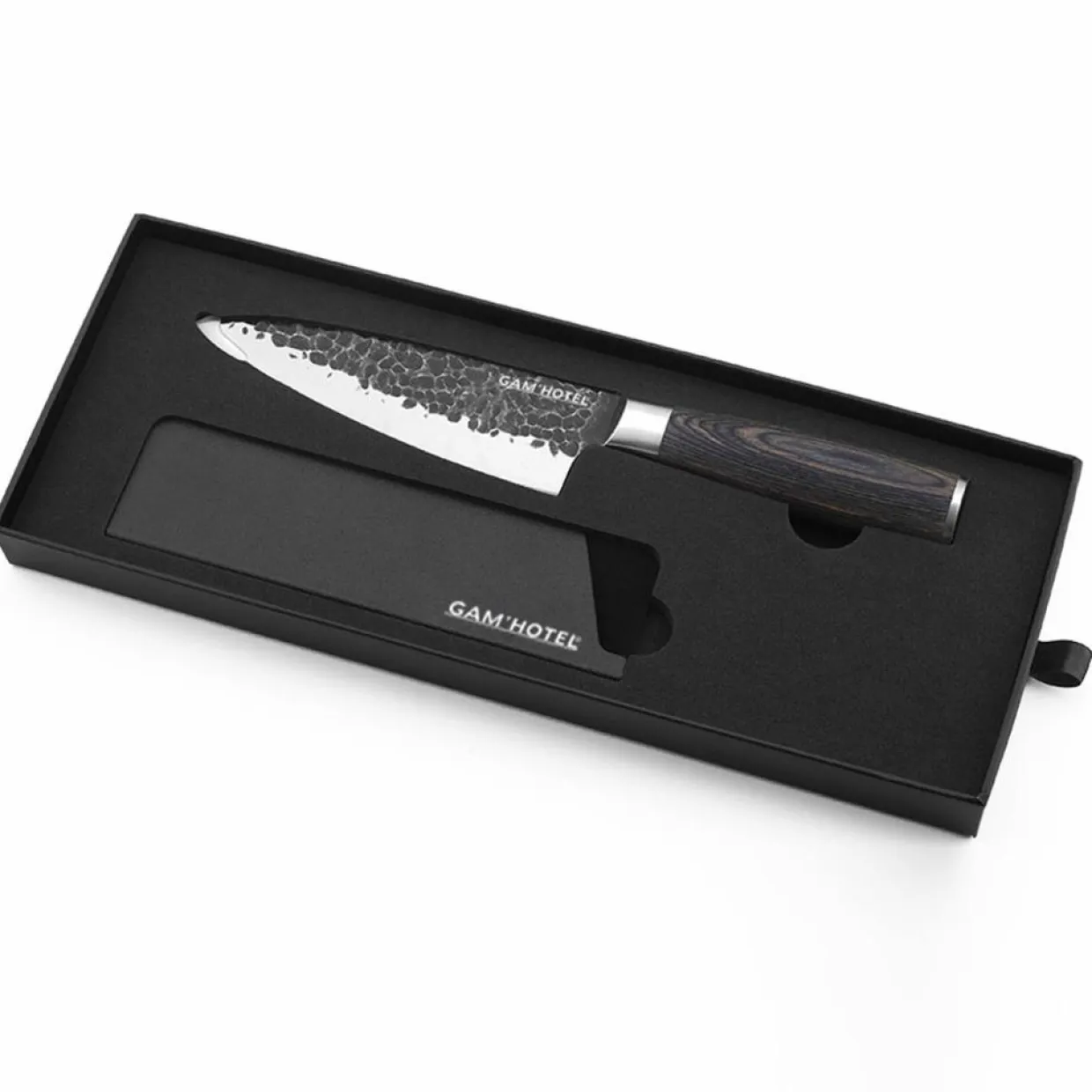 Coffret couteau chef Rétro noir - D.29.5 cm-Gam'Hotel Discount