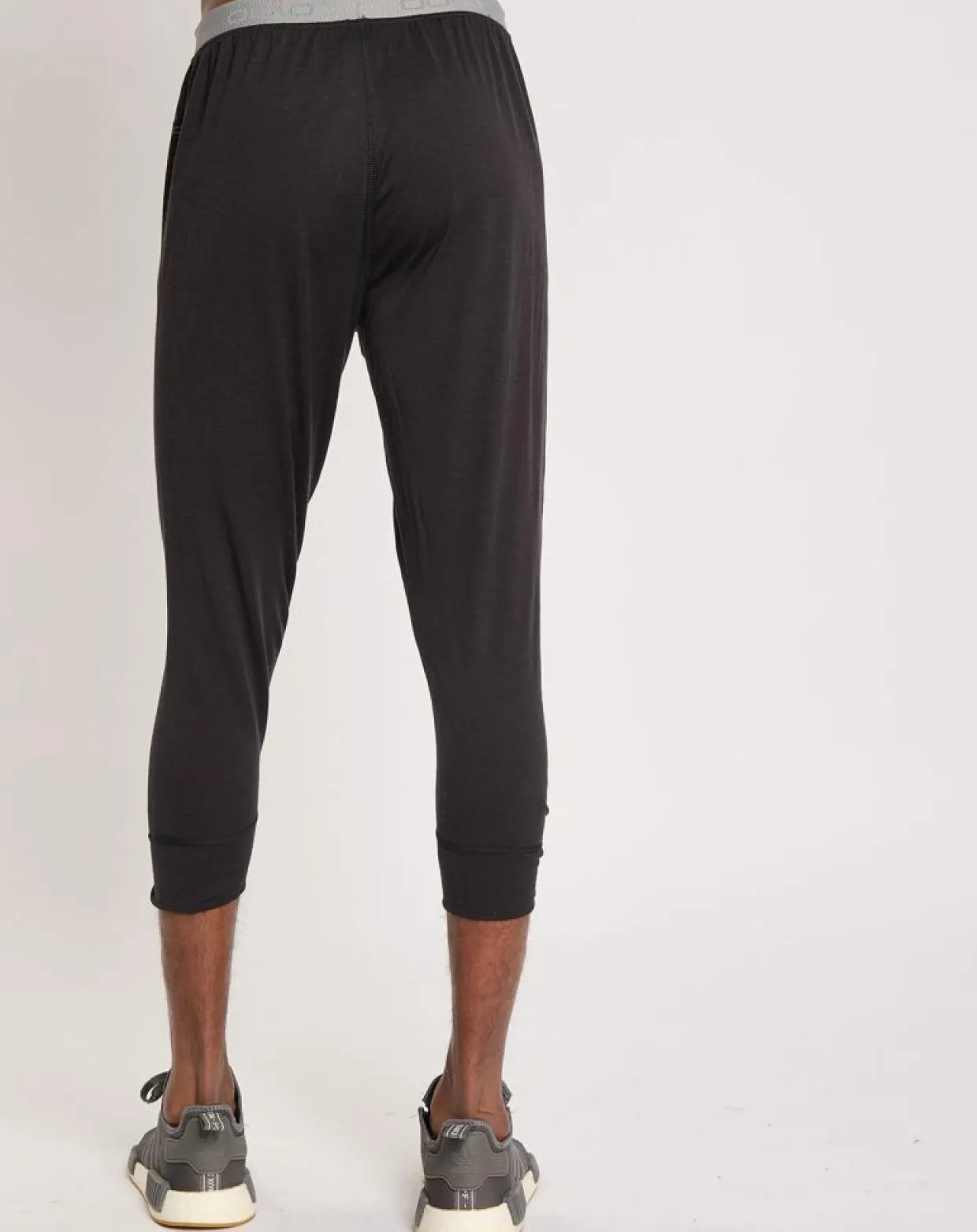 Collant 3/4 thermique 100% Laine Merino Natural noir-Odlo New