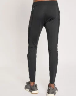 Homme Odlo Pantalons^Collant de running Zeroweight Warm noir
