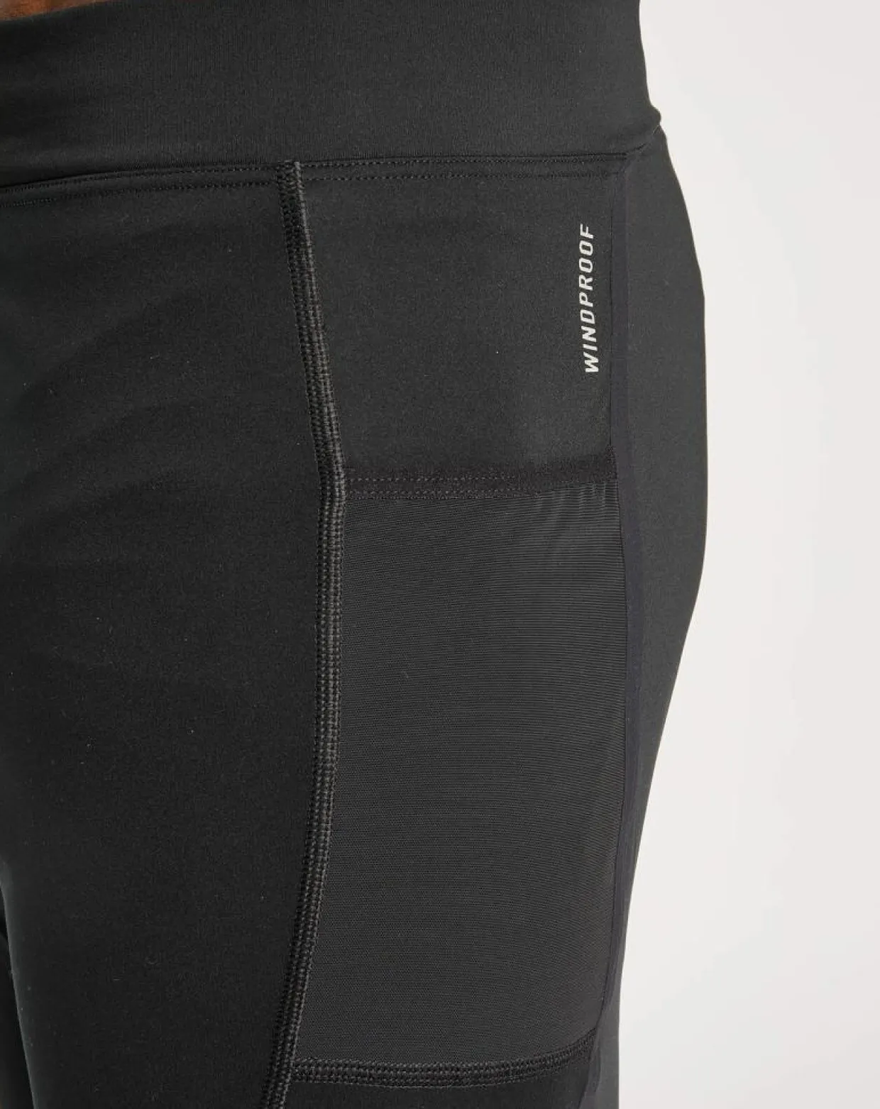 Homme Odlo Pantalons^Collant de running Zeroweight Warm noir