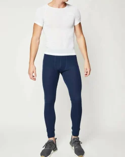Collant technique Active Warm bleu marine-Odlo Online