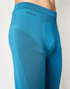Homme Odlo Pantalons^Collant technique Evolution Warm bleu
