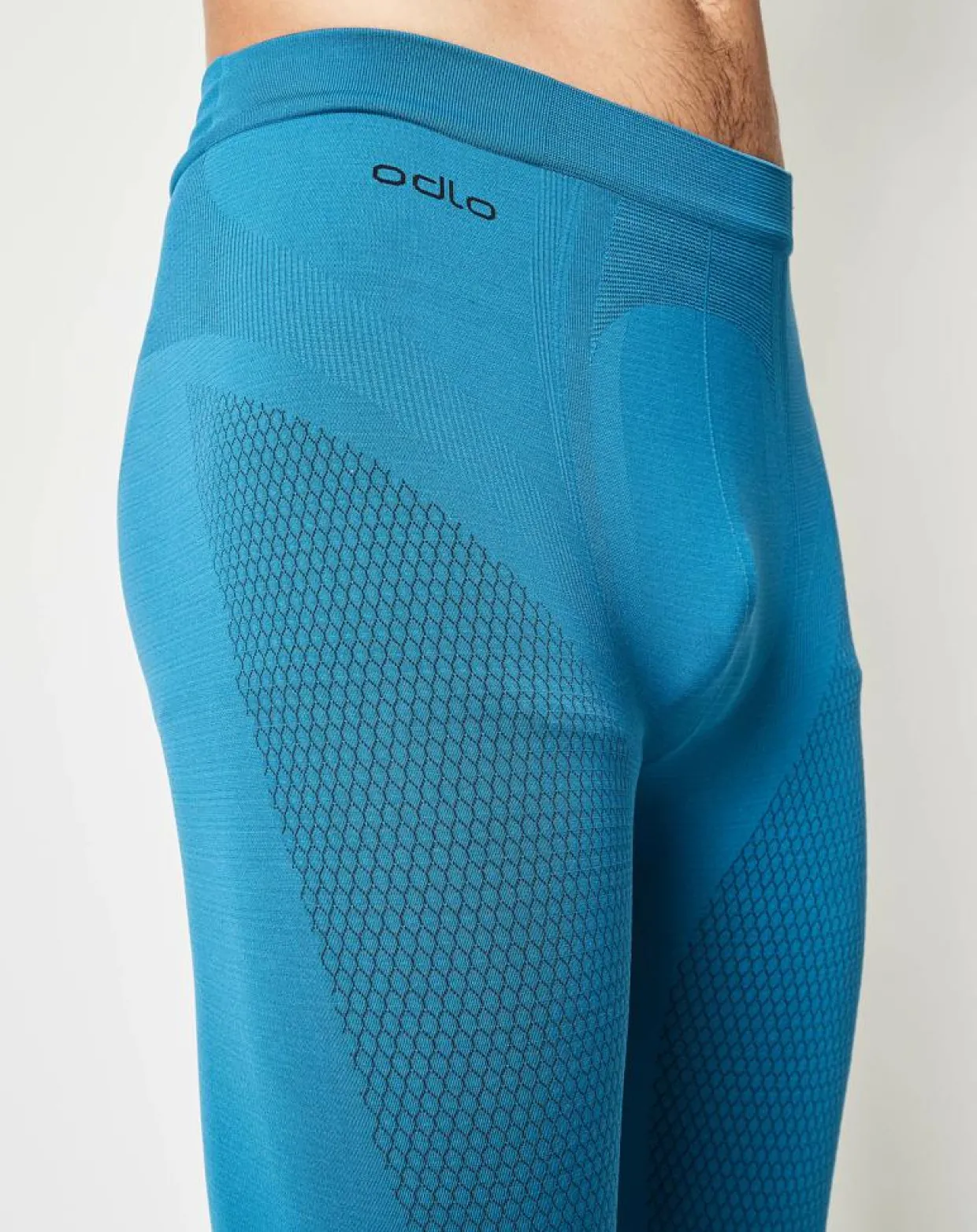Homme Odlo Pantalons^Collant technique Evolution Warm bleu
