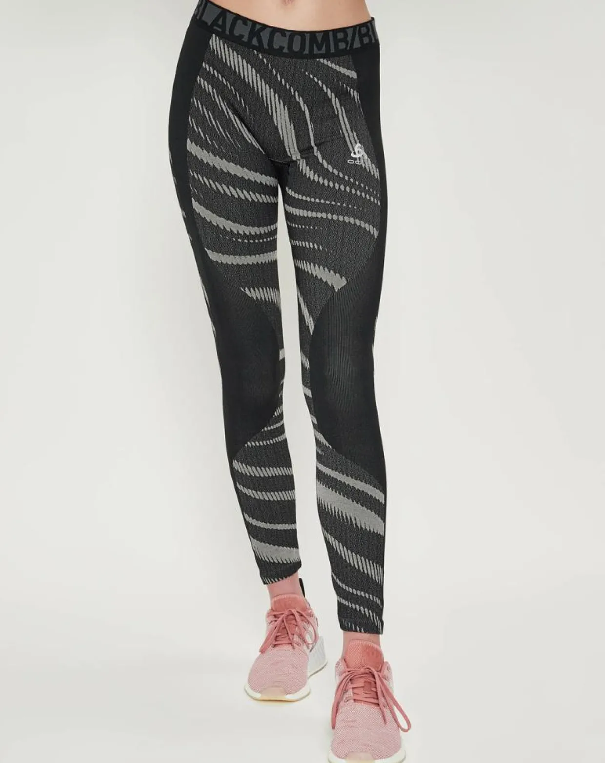 Collant technique Performance Blackcomb noir/gris-Odlo Online