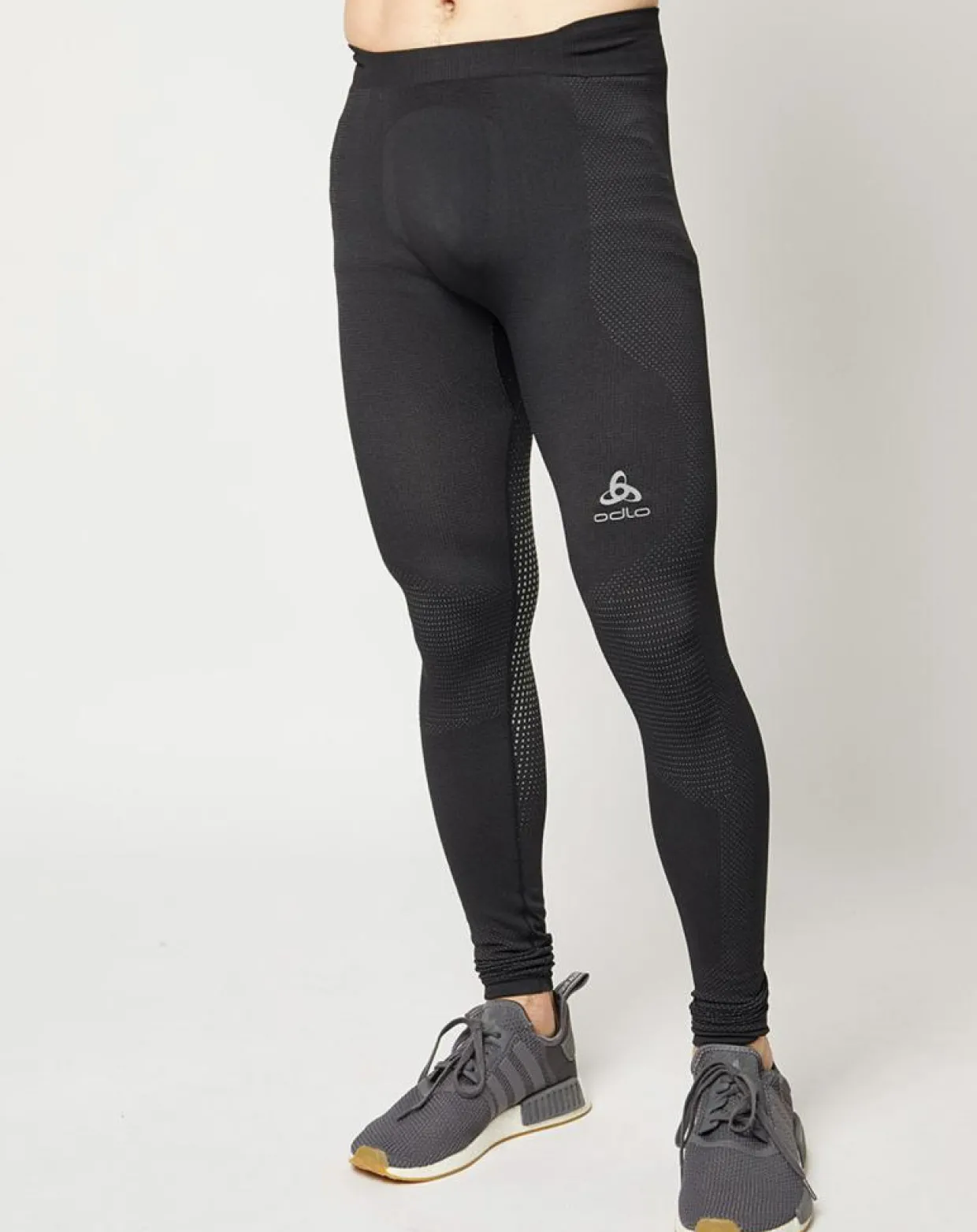 Collant technique Performance Warm noir/gris-Odlo New