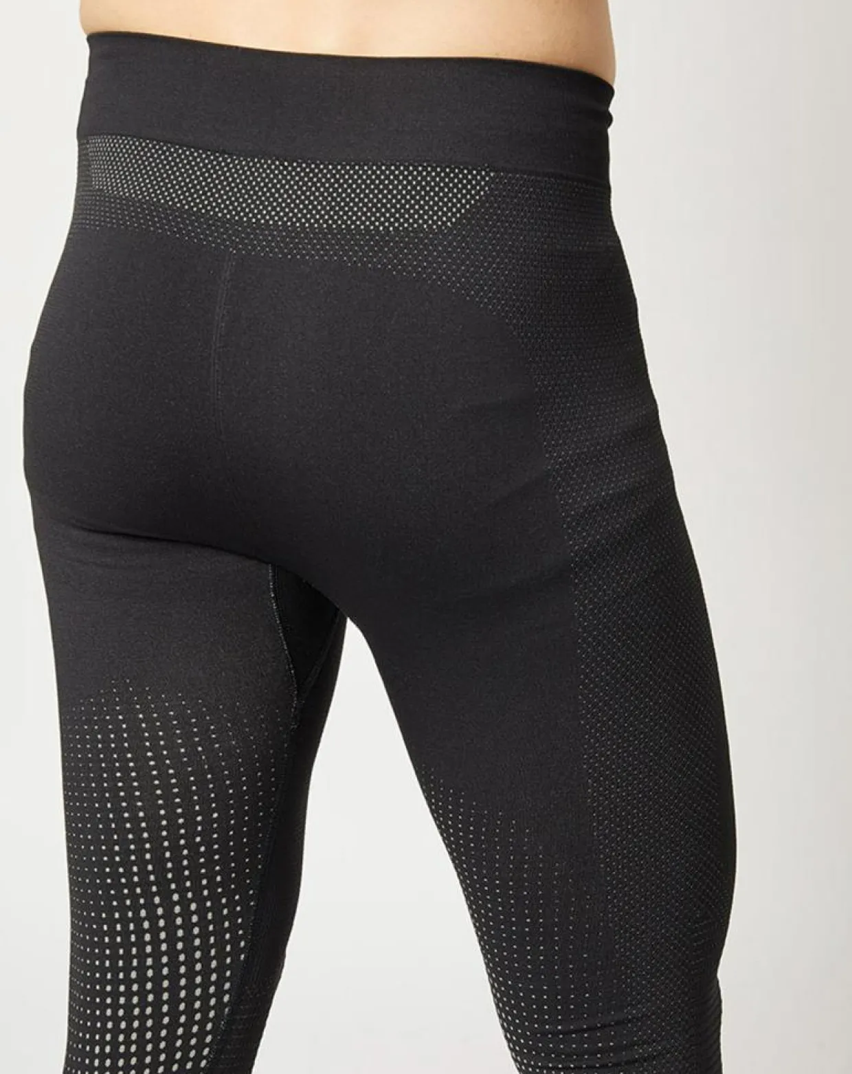 Collant technique Performance Warm noir/gris-Odlo New
