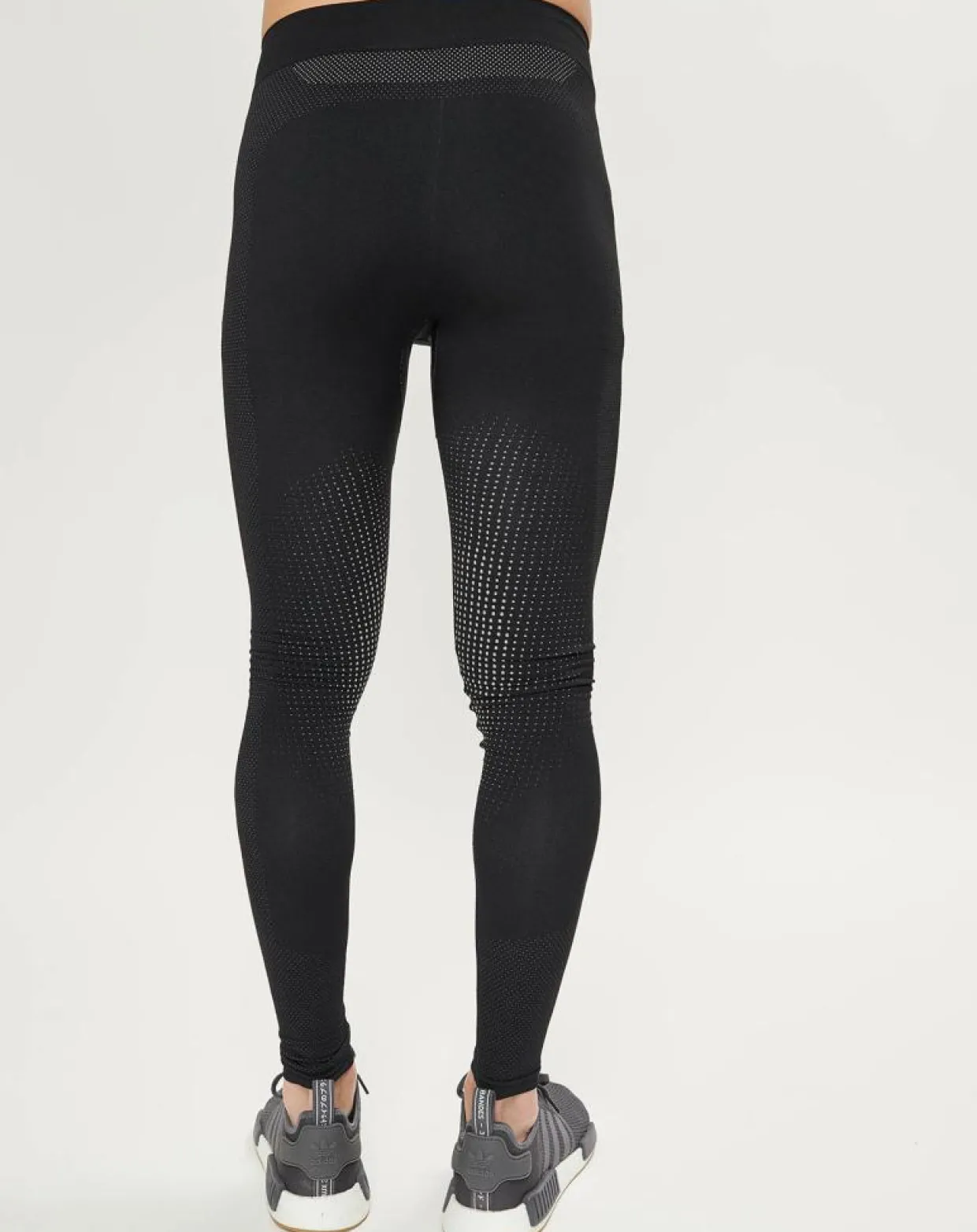 Collant technique Performance Warm noir/gris-Odlo New