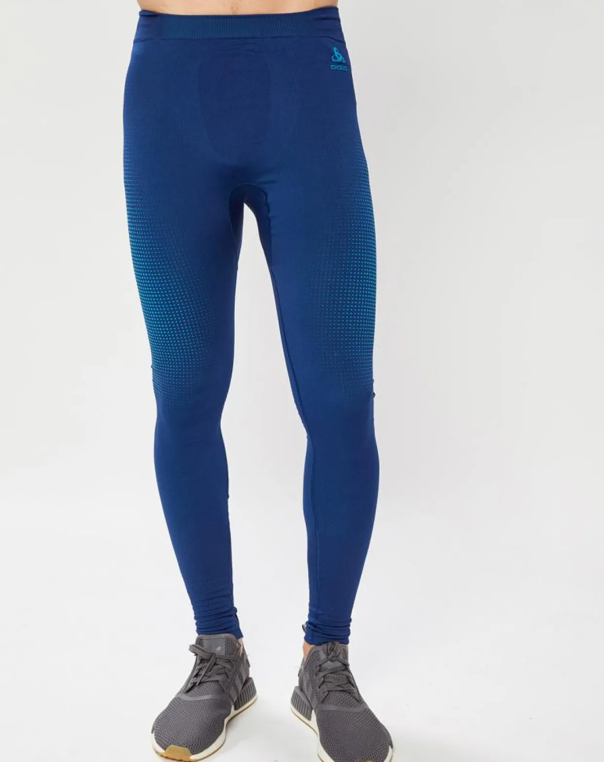 Homme Odlo Pantalons^Collant technique Performance Warm Eco bleu