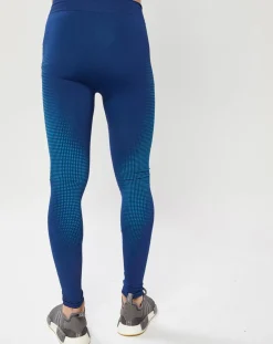 Homme Odlo Pantalons^Collant technique Performance Warm Eco bleu