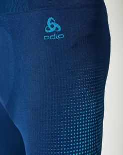 Homme Odlo Pantalons^Collant technique Performance Warm Eco bleu