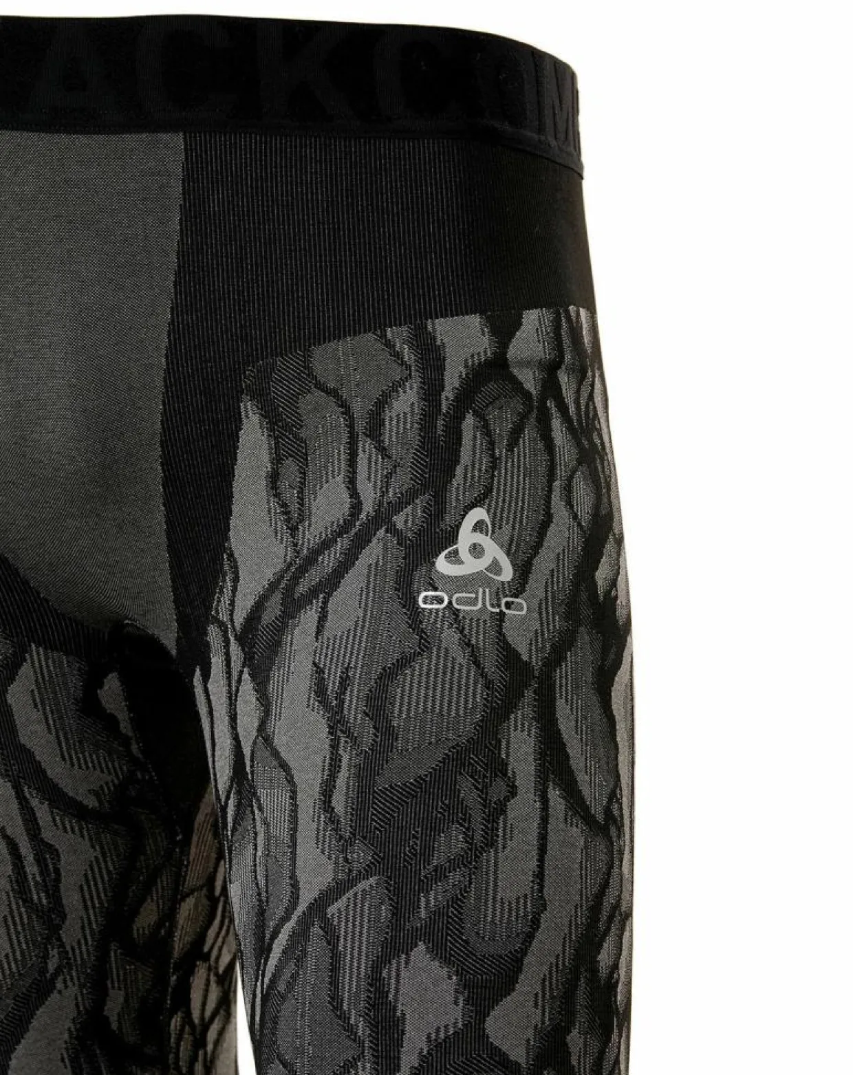 Homme Odlo Pantalons^Collant thermique Blackcomb noir/gris