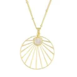 Femme Moonstone Colliers^Collier Ania en Laiton doré