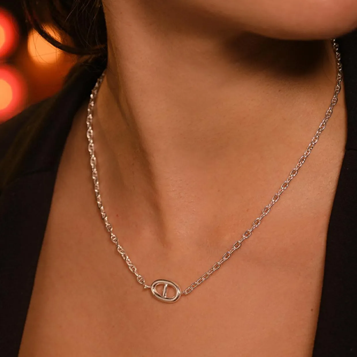 Collier Bruna en Argent-By Rafaella Clearance