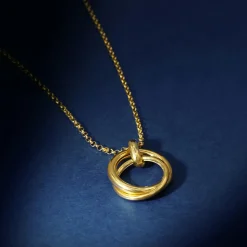 Femme By Rafaella Colliers^Collier Giasmina en Argent doré