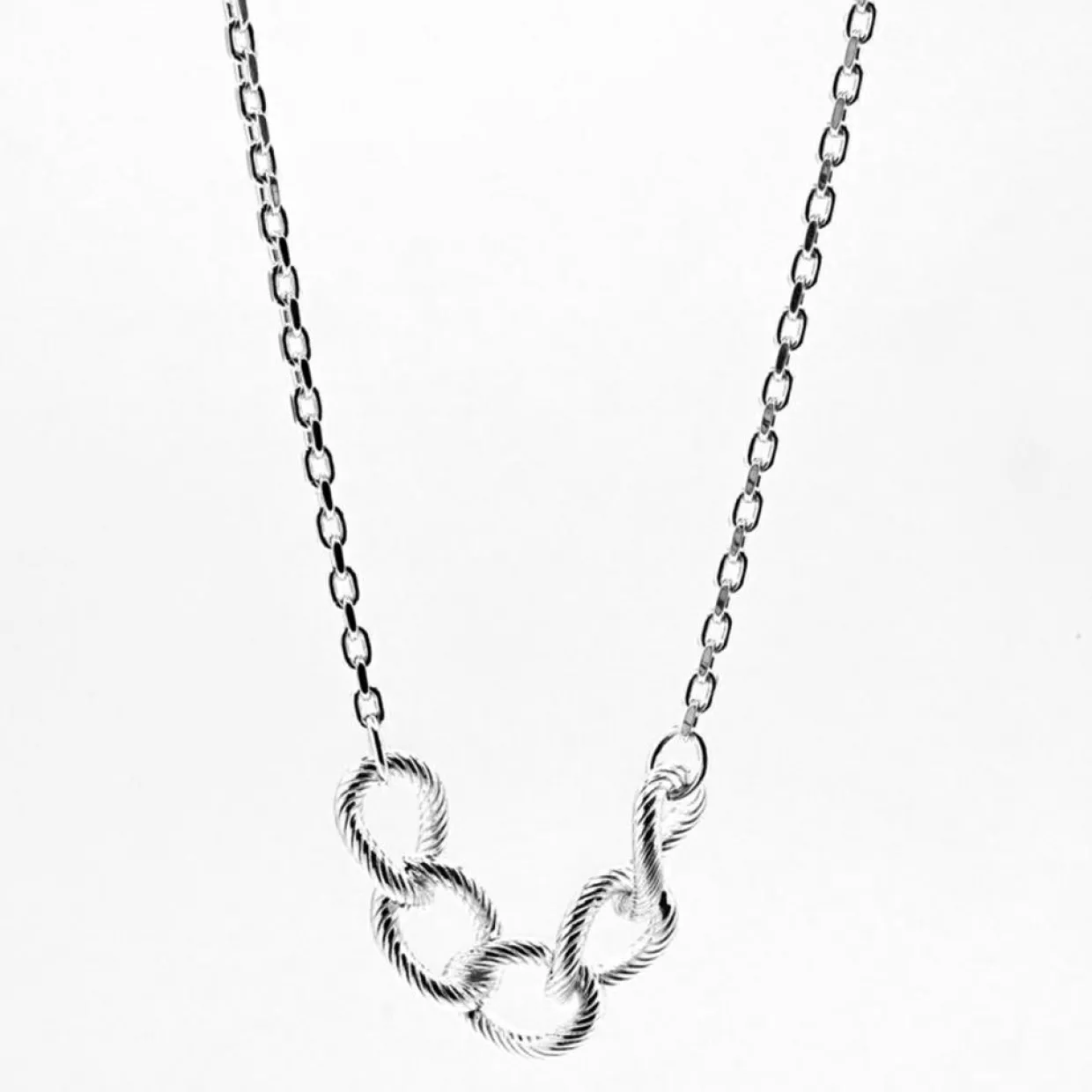 Collier Nicole en Argent-By Rafaella Hot