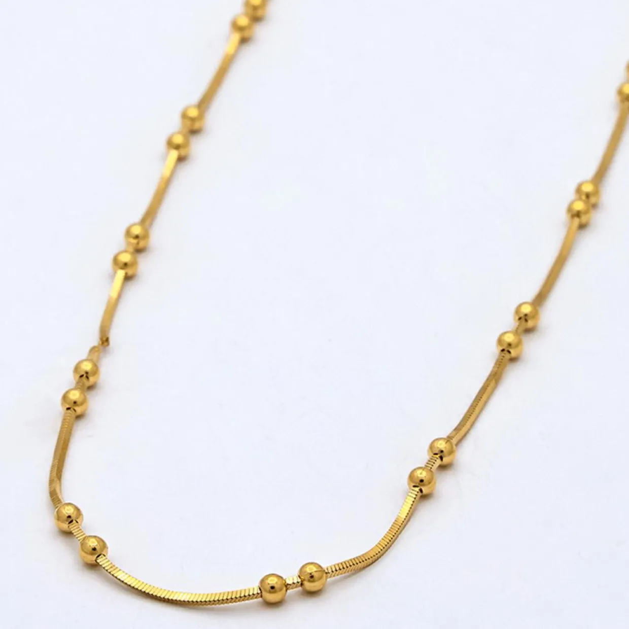 Collier Oria en Argent doré-By Rafaella Clearance
