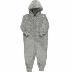 Combinaison enfant Sherpa grise - 94x2x115 cm-Home Deco Factory Best