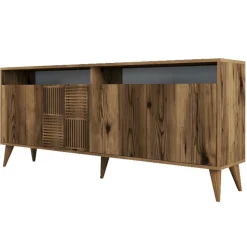 Wooden Art Tables^Console Milan marron - 180x78.6x35 cm